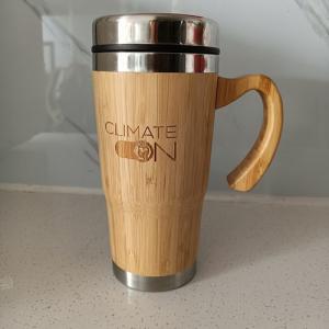 CUSTOMIZED BAMBOO TRAVEL MUG CUSTOMIZED BAMBOO TRAVEL MUG